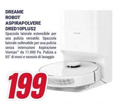 Dreame - Robot Aspirapolvere DRED10PLUS2