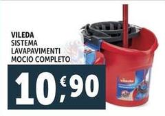 Vileda - Sistema Lavapavimenti Mocio Completo