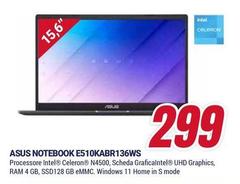 Asus - Notebook E510KABR136WS