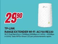 Tp Link - Range Extender Wi-fi Ac750 Re220