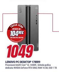 Lenovo - Pc Desktop 17irr9