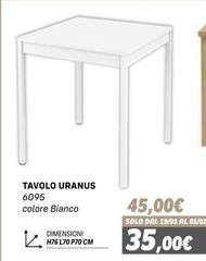 Solo - Tavolo Uranus 6095