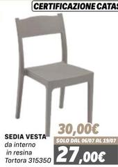 Tortora - Sedia Vesta