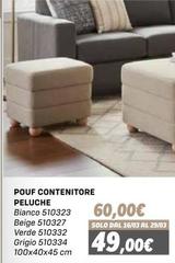 Solo - Pouf Contenitore Peluche