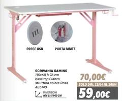 Scrivania Gaming