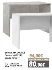 Solo - Scrivania Double