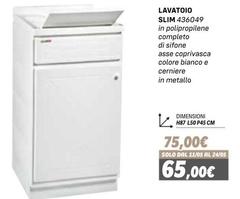 Sifone - Lavatoio Slim 436049