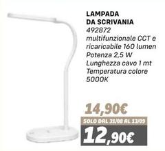 Solo - Lampada Da Scrivania