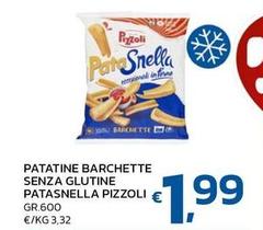 Pizzoli - Patatine Barchette Senza Glutine Patasnella