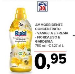 Rixel - Ammorbidente Concentrato Vaniglia E Fresia/ Fiordaliso E Gardenia