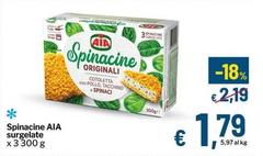 Aia - Spinacine Surgelate