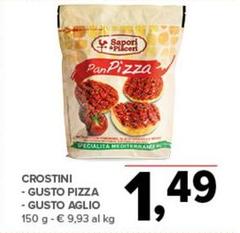Sapori - Crostini Gusto Pizza/ Gusto Aglio