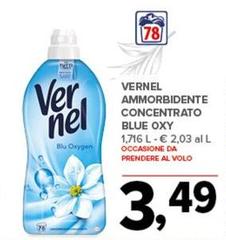 Vernel - Ammorbidente Concentrato Blue Oxy