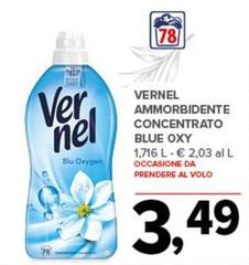 Vernel - Ammorbidente Concentrato Blue Oxy
