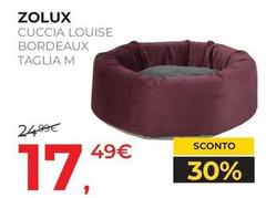 Zolux - Cuccia Louise Bordeaux Taglia M