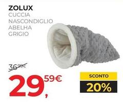 Zolux - Cuccia Nascondiglio Abelha Grigio