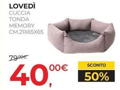 Lovedi - Cuccia Tonda Memory