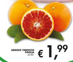 Arance Tarocco Foglia