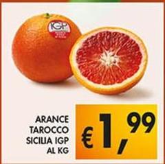 Arance Tarocco Sicilia IGP