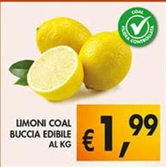 Coal - Limoni Buccia Edibile