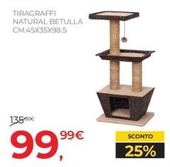 Tiragraffi Natural Betulla