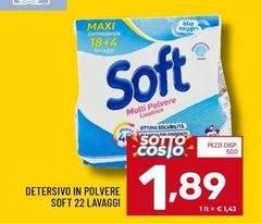 Soft - Detersivo In Polvere 