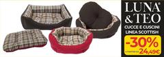 Luna&Teo - Cucce E Cuscini Linea Scottish