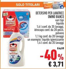 Omino Bianco - Detersivo Per Lavatrice