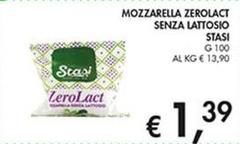 Stasi - Mozzarella Zerolact Senza Lattosio