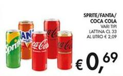 Coca Cola - Sprite/Fanta