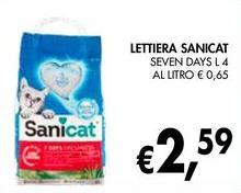 Sanicat - Lettiera Seven Days 