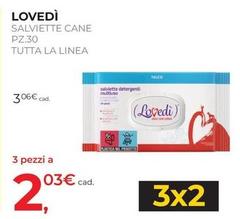 Lovedi - Salviette Cane 
