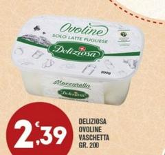 Deliziosa - Ovoline Vaschetta