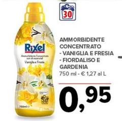 Rixel - Ammorbidente Concentrato Vaniglia E Fresia/ Fiordaliso E Gardenia