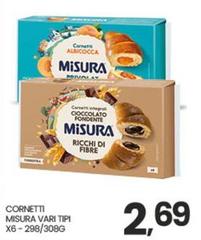 Misura - Cornetti