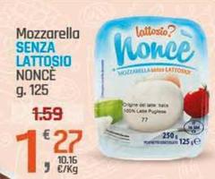 Origine - Mozzarella Senza Lattosio