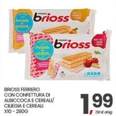 Ferrero - Con Confettura Di Albicocca E Cereali/Cliegia E Cereali