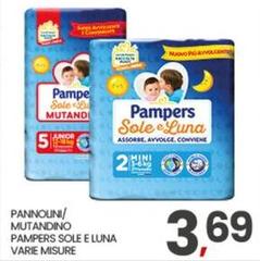 Pampers - Pannolini/Mutandino Sole E Luna