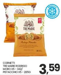 Moro - Cornetti Tre Marie Rodrigo / Pistacchio