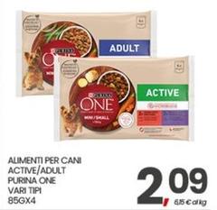 Purina - One Alimenti Per Cani Active/Adult