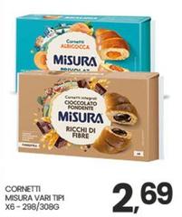 Misura - Cornetti