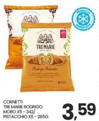 Tre Marie - Cornetti Rodrigo Moro/Pistacchio
