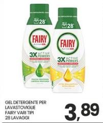 Fairy - Gel Detergente Per Lavastoviglie