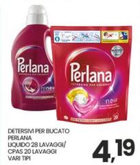 Perlana - Detersivi Per Bucato Liquido/Caps