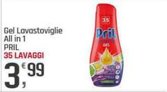 Pril - Gel Lavastoviglie All In 1 35 Lavaggi