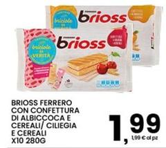 Ferrero -  Con Confettura Di Albicoca E Cereali/Ciliegia E Cereali