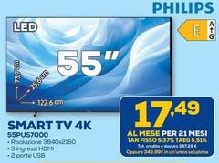 Philips - Smart Tv 4k 55pus7000
