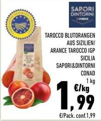 Conad - Arance Tarocco IGP Sicilia Sapori&Dintorni