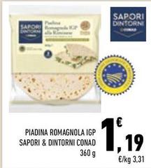 Conad - Piadina Romagnola IGP Sapori&Dintorni