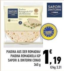 Conad - Piadina Romagnola IGP Sapori&Dintorni